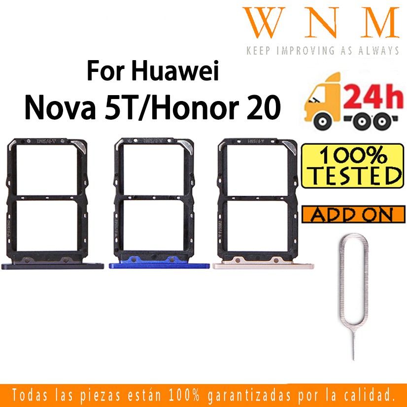 Khay Đựng Thẻ sim Điện Thoại Thay Thế Cho huawei nova 5t / honor 20 sim