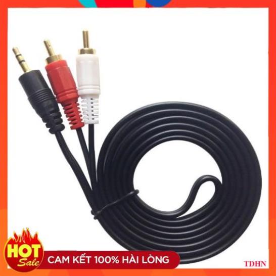 [Hãng] Dây loa 1 đầu 3.5mm ra 2 AV dài 5m