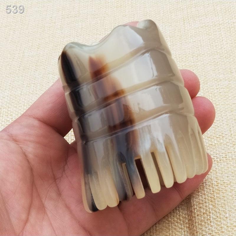 Lược sừng tròn massage đầu