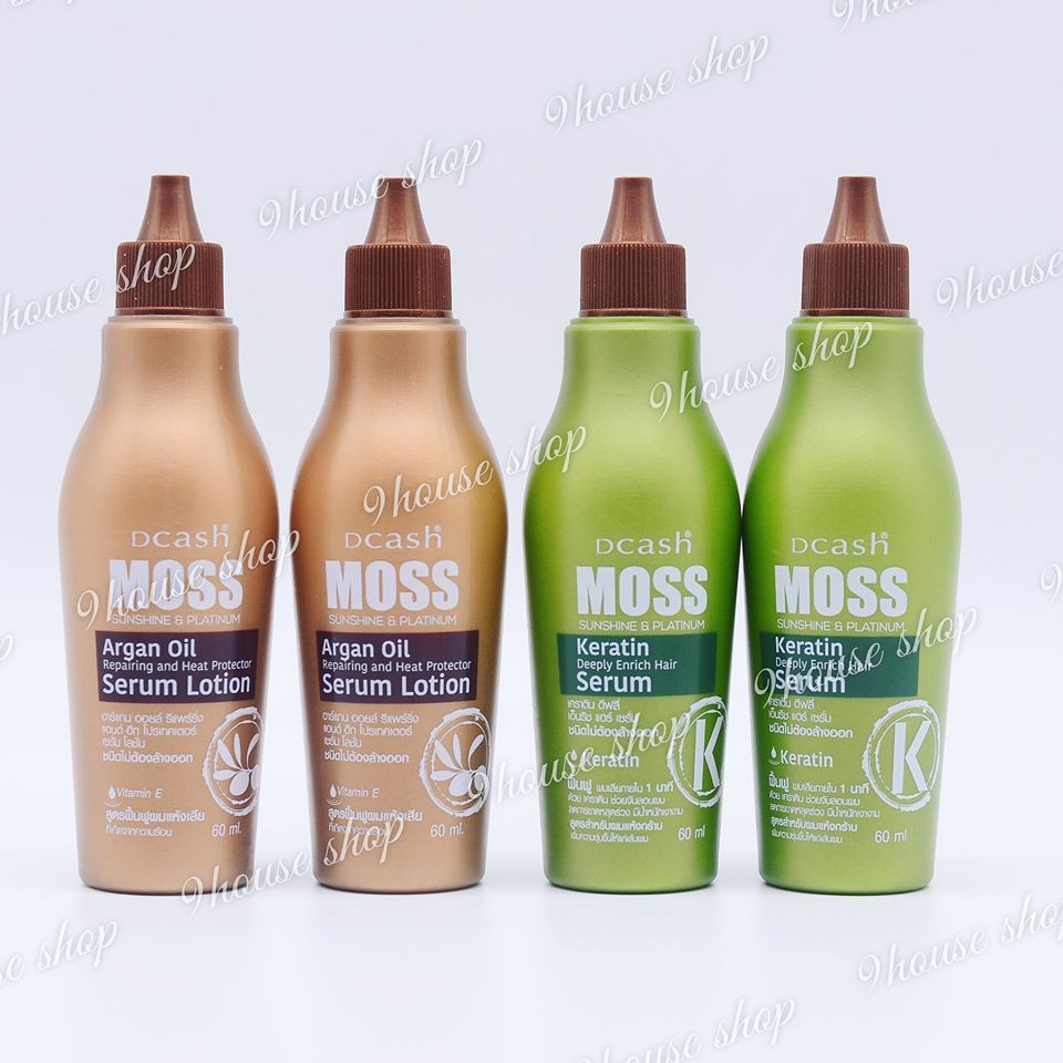 01 Chai Serum dưỡng tóc MOSS Sunshine &amp; platinum 60ml