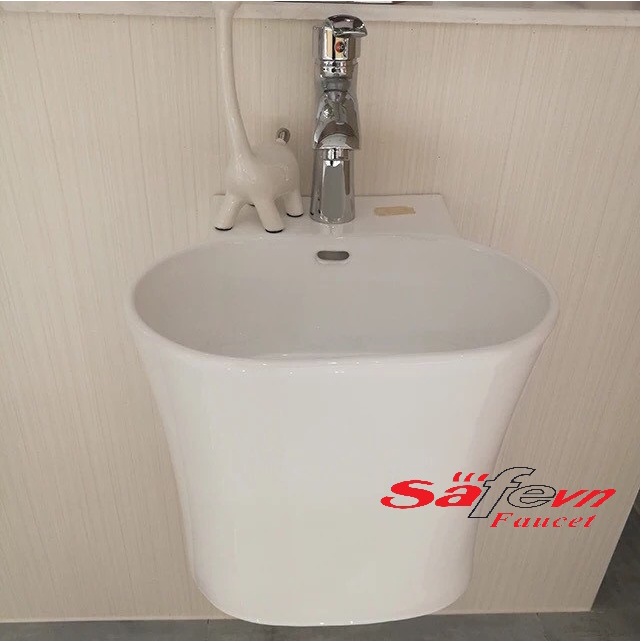 LAVABO LIỀN CHÂN TREO TƯỜNG Safevn SF5700