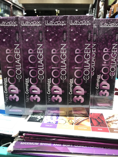 NHUỘM CHUYÊN NGHIỆP 3D NANO COLLAGEN LAVOX ❤️ | BigBuy360 - bigbuy360.vn