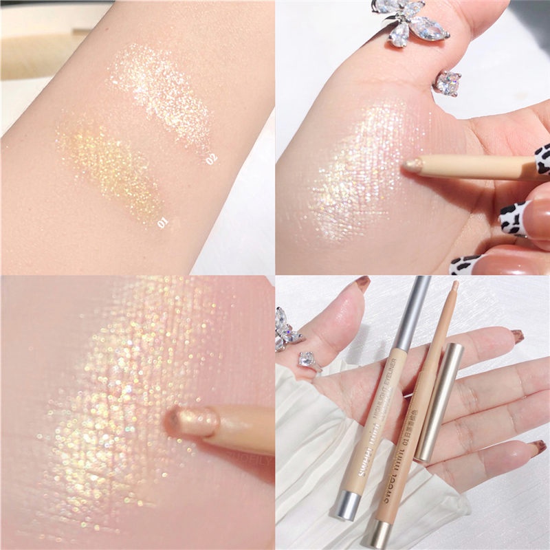 Phấn Mắt Dạng Thỏi Lấp Lánh Không Thấm Nước Lâu Trôi PEGGYLIN