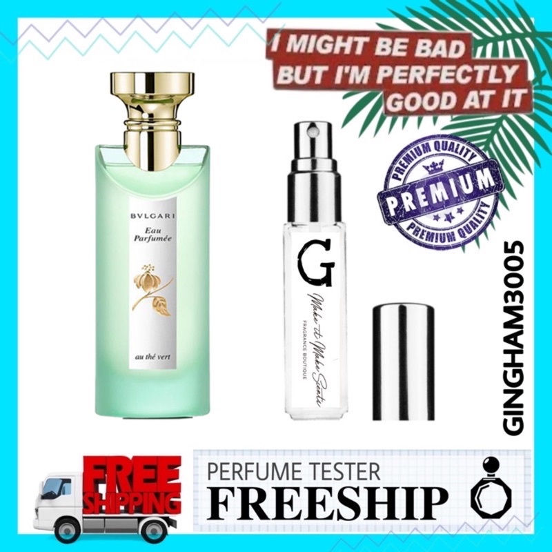 ✦GH✦ Nước hoa BVLGARI EAU PARFUMEE AU THE VERT 5ml/10ml/20ml