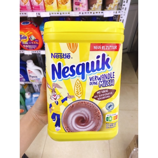 HOT DEAL: CA CAO NESQUIK ĐỨC 900G DATE MỚI NHẤT TT T1.2022