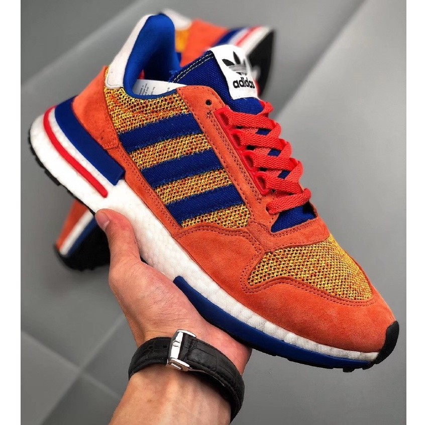 Giày Thể Thao adidas Dragon Ball Z x ZX500 RM Boost SON GOKU Cá Tính