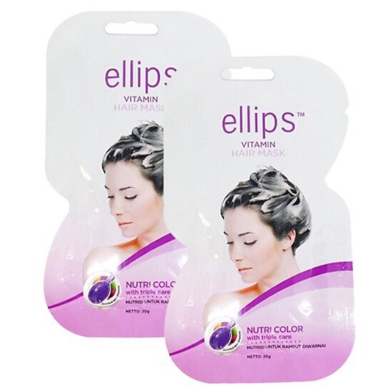 Mặt nạ ủ tóc -  ELLIPS HAIR MASK 20g ( 1 gói)