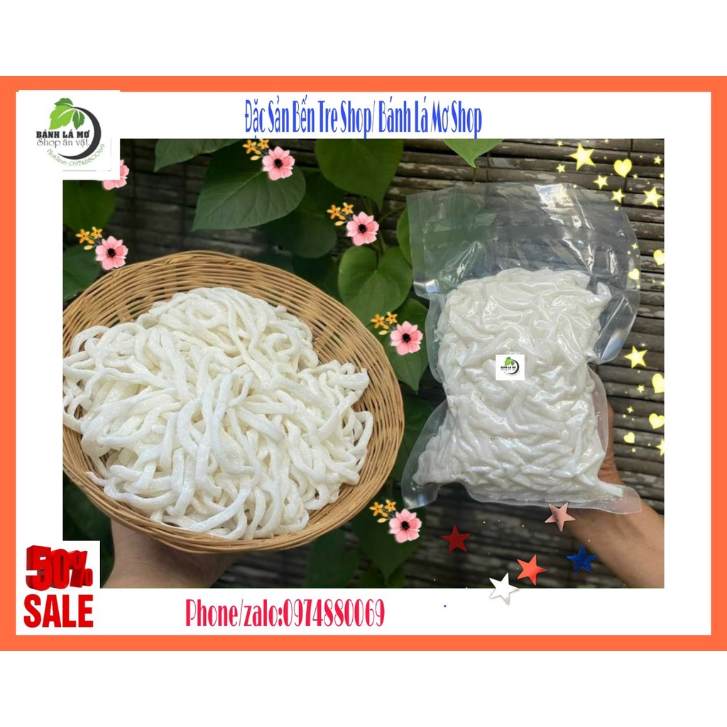 ( MÓN NGON) 1KG  BÁNH CANH BỘT SẮT ( BỘT GẠO) BẾN TRE- BÁNH LÁ MƠ SHOP | BigBuy360 - bigbuy360.vn