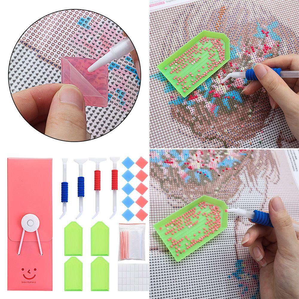 ZAIJIE24 Bộ 40 Phụ Kiện Bút Khoan Làm Tranh Nghệ Thuật Chống Mệt Mỏi DIY