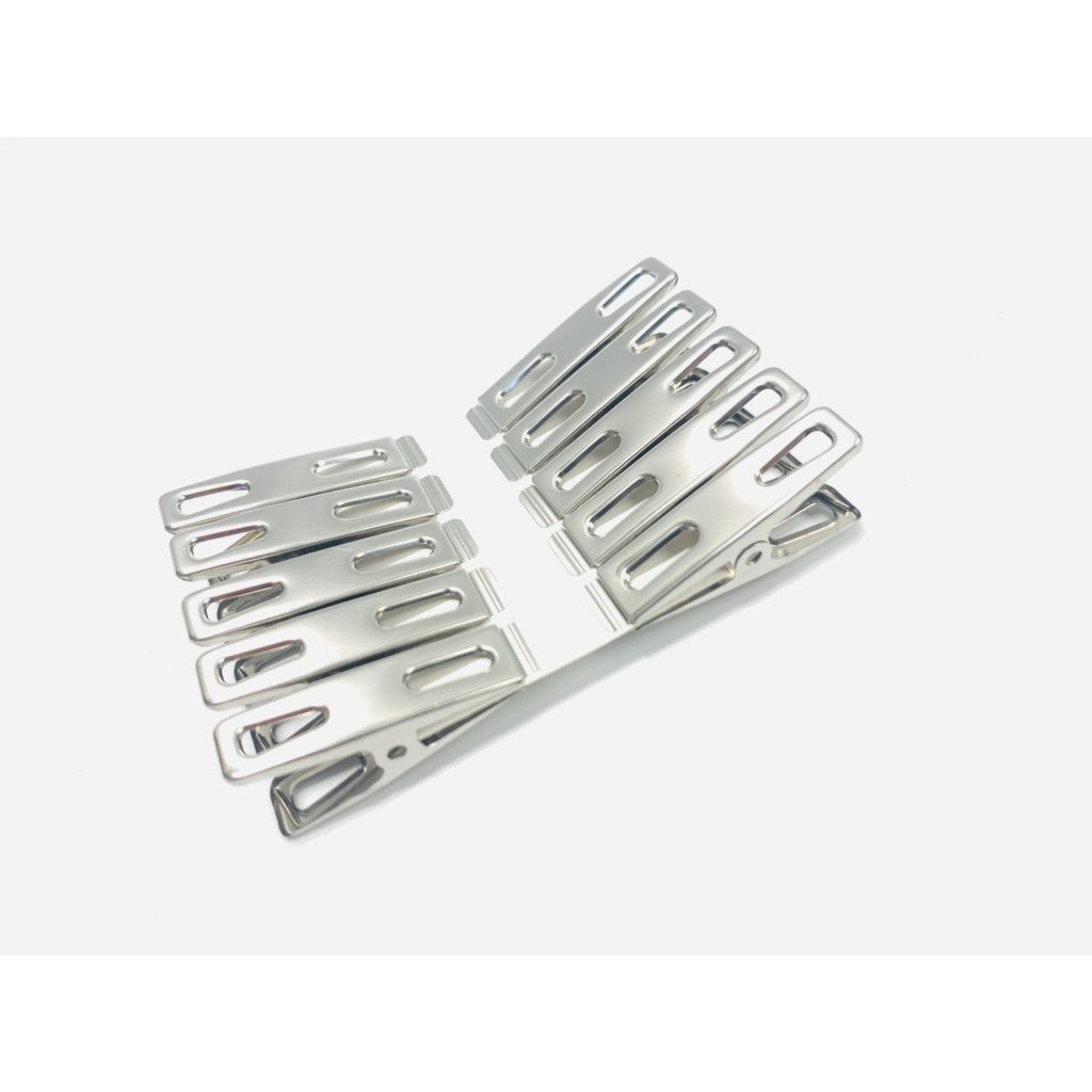 -𝐒𝐀𝐋𝐄- Set 10 kẹp phơi quần áo inox bền- DBC