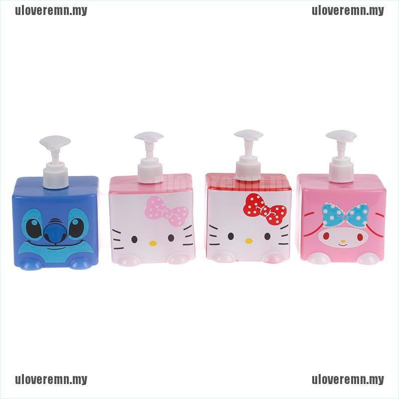 Chai Đựng Dầu Gội / Sữa Tắm Hình Hello Kitty Dễ Thương