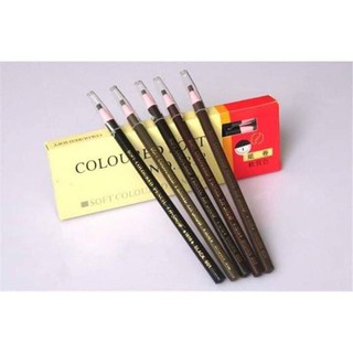 Chì kẻ mày xé không thấm nước.[ Hàng chính hãng] lâu trôi , giữ màu rất tiện lợi và không thể thiếu.Mua 2 cây chỉ còn 8k