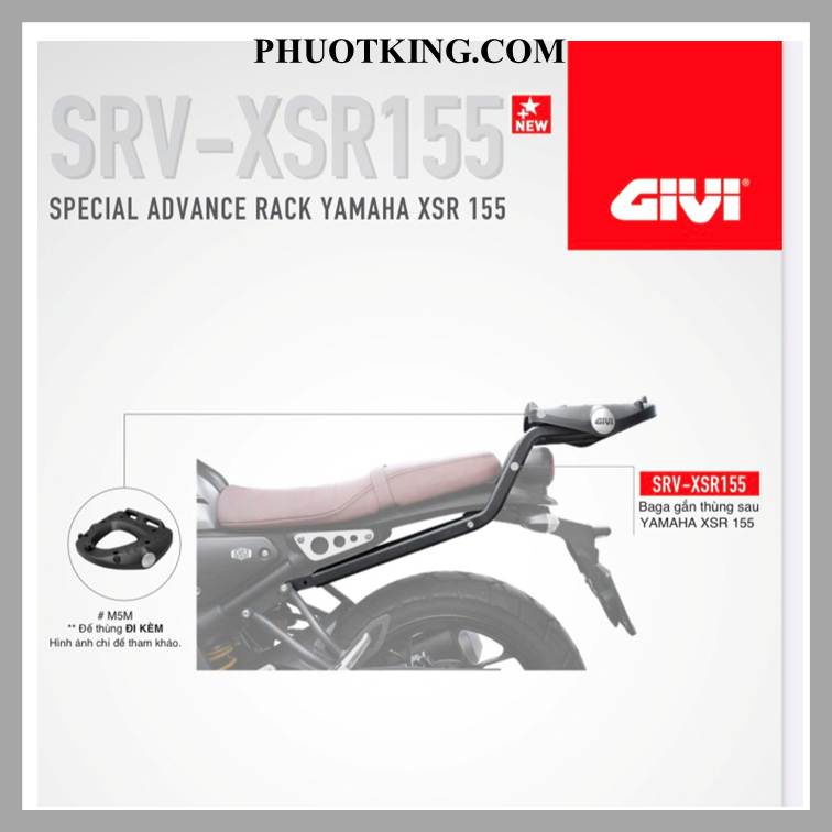 Baga GIVI SRV  XSR 155