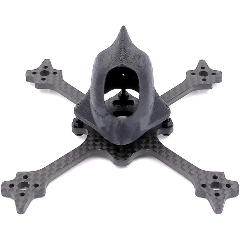 Bộ Khung Tăm Xỉa Răng Eyas100 65MM 3K Bằng Sợi Carbon Kèm Máy In 3D Rộng 19MM / 14mm DIY Cho Drone FPV Racing Quadcopter X