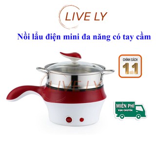 Nồi lẩu điện mini đa năng có tay cầm - Lively