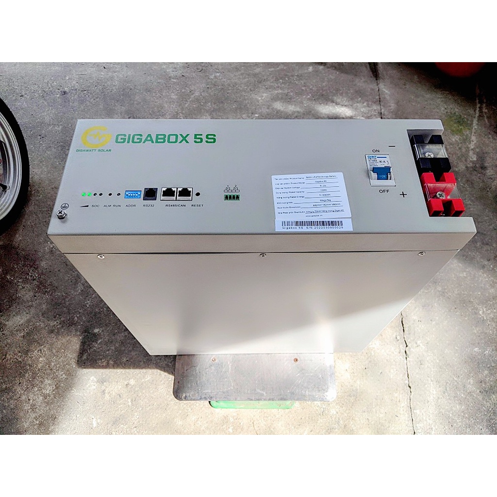 Pin lưu trữ 5kwh GIGABOX 5S 5S 48V 100Ah  - Có giao tiếp