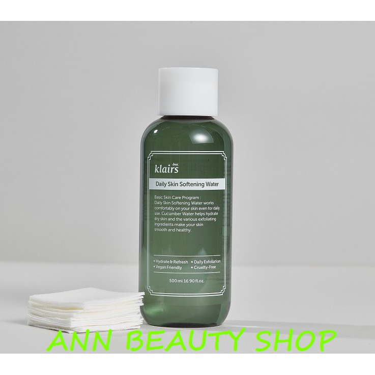 Nước cân bằng Klairs Daily Skin Water Bigsize 500ml | BigBuy360 - bigbuy360.vn