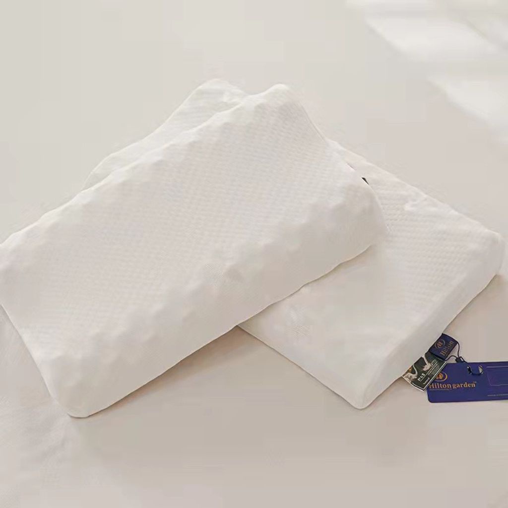 Gối cao su non HILLTON cao cấp massa chống đau vai gáy khi ngủ