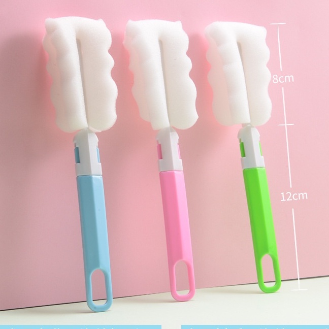 Cọ Rửa Bình Nước Rửa Ly Cốc Siêu Bền, Cọ Bình Sữa Tiện Dụng