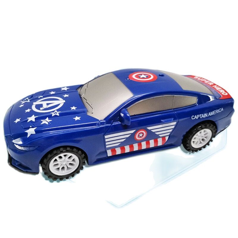 Mô hình xe hơi đồ chơi SEA SUN TOYS kiểu dáng Người Nhện/ Hulk/ Captain America làm quà tặng cho bé