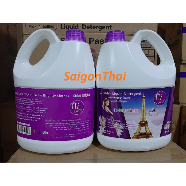 Nước giặt xả Hiclass đậm đặc can Thái Lan