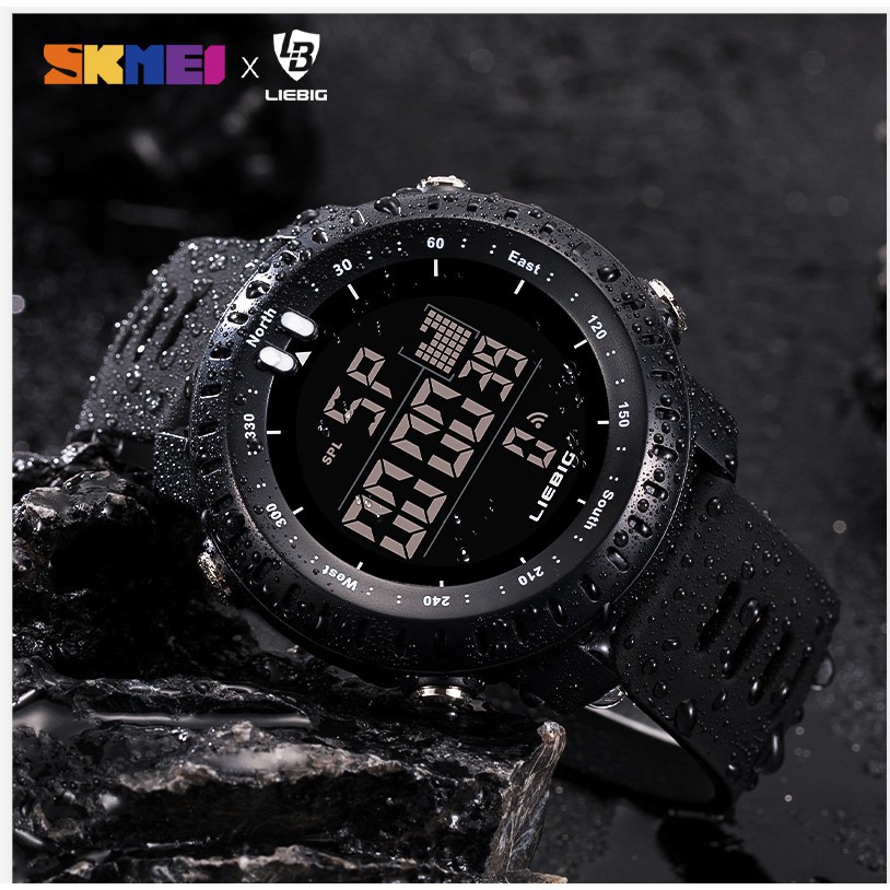 SKMEI A200927 Military Style Men's Digital Electronic Sports Watch Alarm Clock LED Backlight Waterproof and Shockproof