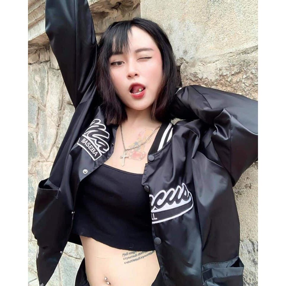 ÁO KHOÁC DÙ BOMBER MARCUS ÁO BOMBER ULZZANG NAM NỮ - GIN STORE