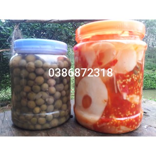 COMBO 1,3KG MĂNG ỚT,1,3KG MẮC MẬT NGÂM MUỐI