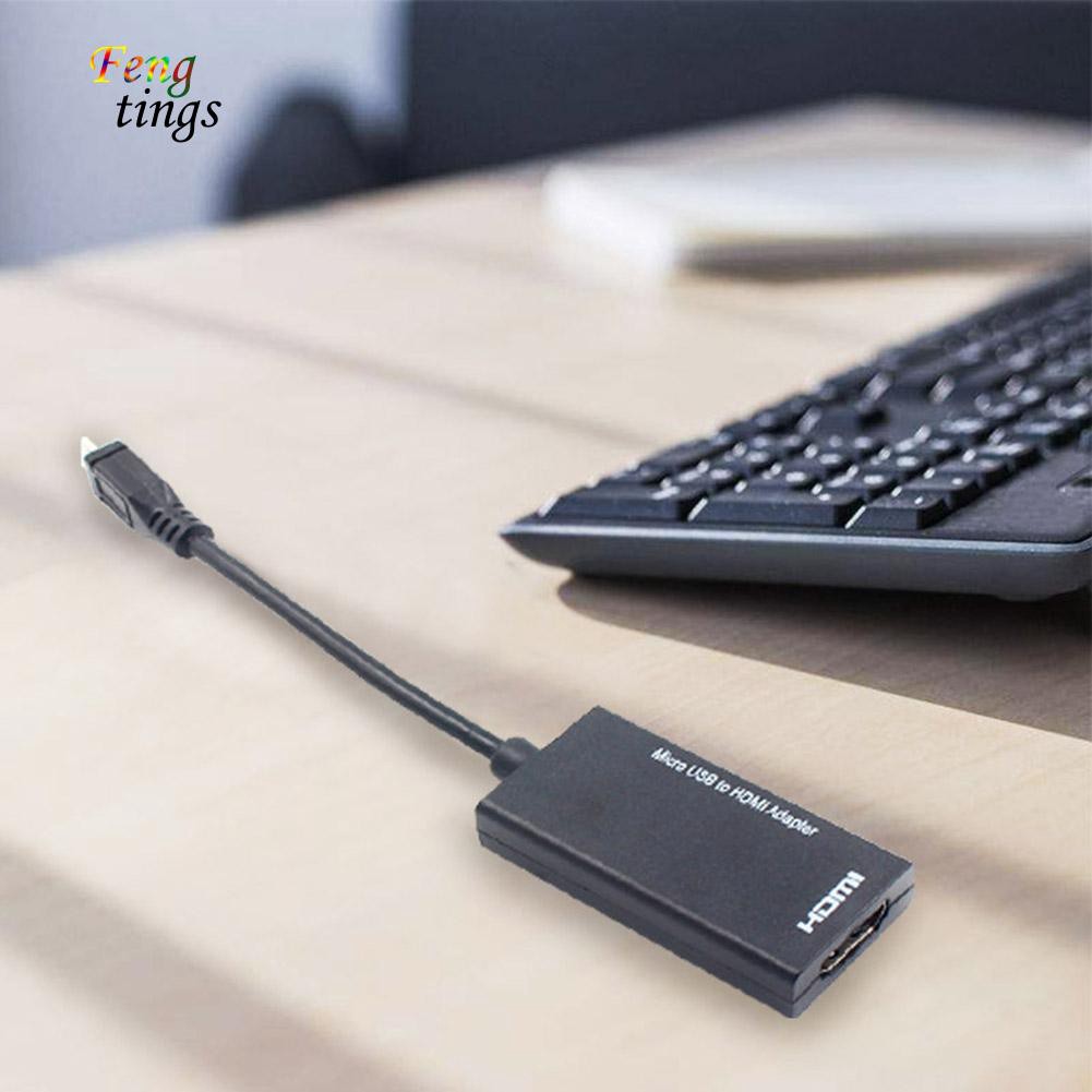 Dây cáp chuyển đổi Micro USB sang HDMI 1080P cho điện thoại di động/HDTV