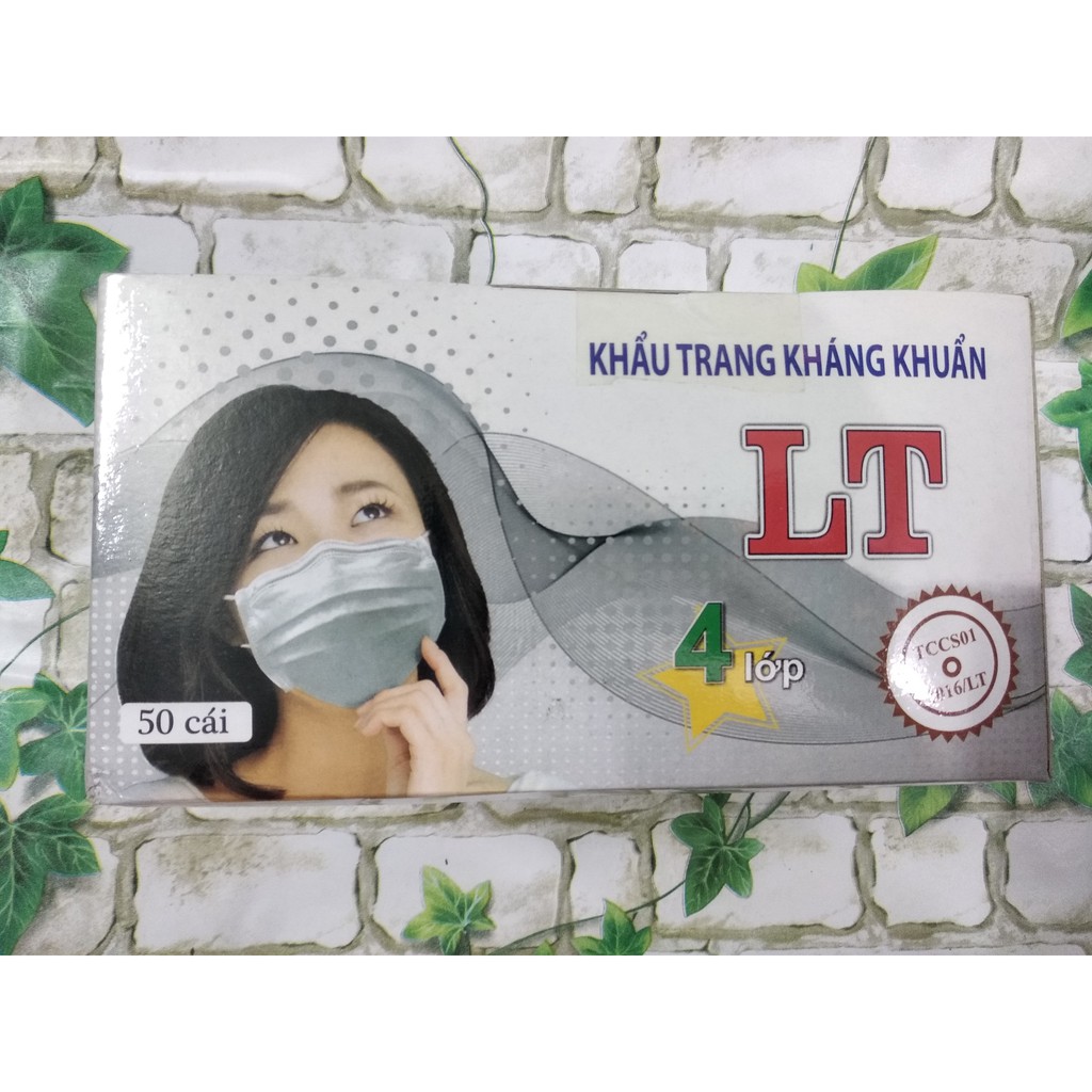 [SỐ LƯỢNG CÓ HẠN] 1 HỘP 50 KHẨU TRANG 3,4 LỚP KHÁNG KHUẨN (CHỌN MÀU) | BigBuy360 - bigbuy360.vn