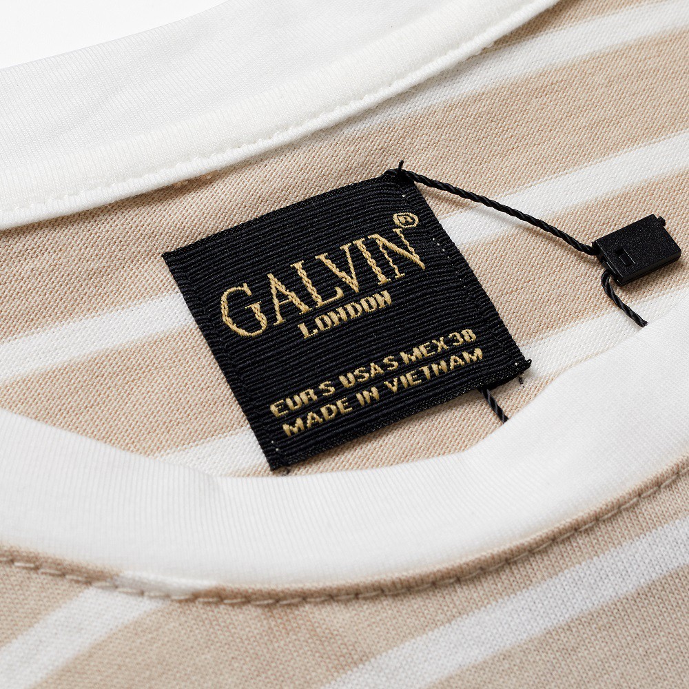 Áo thun Galvin họa tiết chất cotton co giãn form basic trẻ trung APGV36