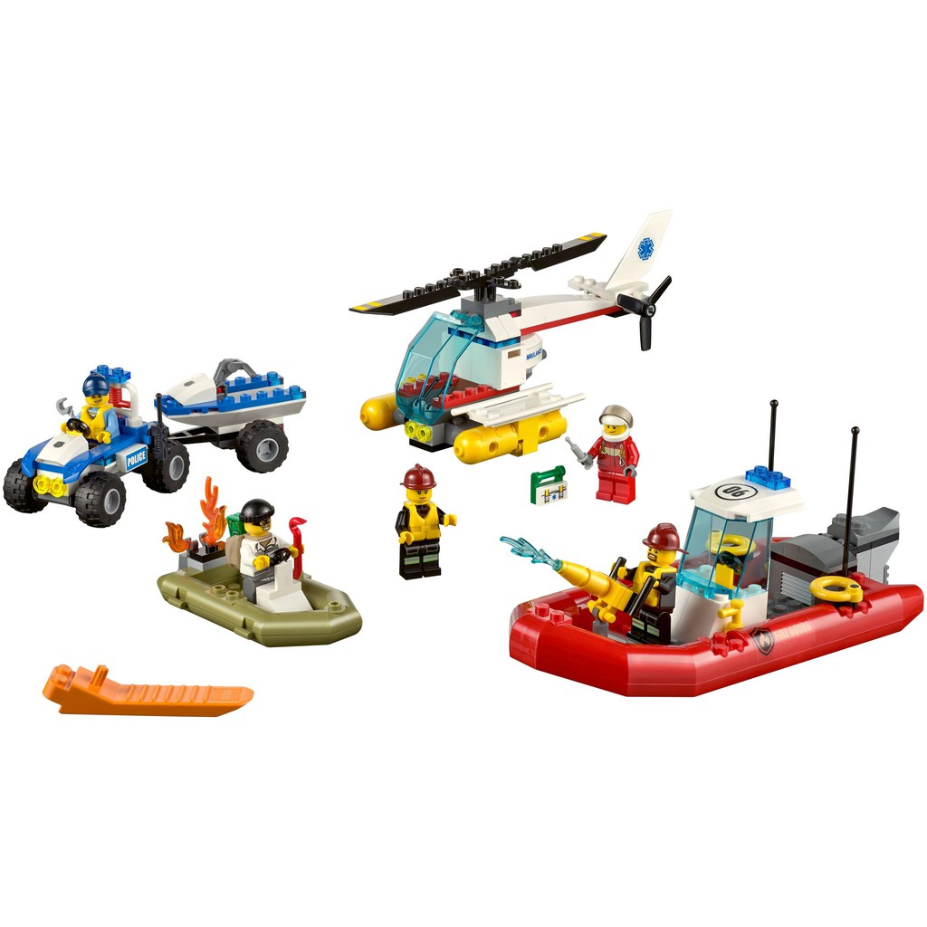 Đồ chơi xếp hình Lego City Bộ khởi đầu 60086