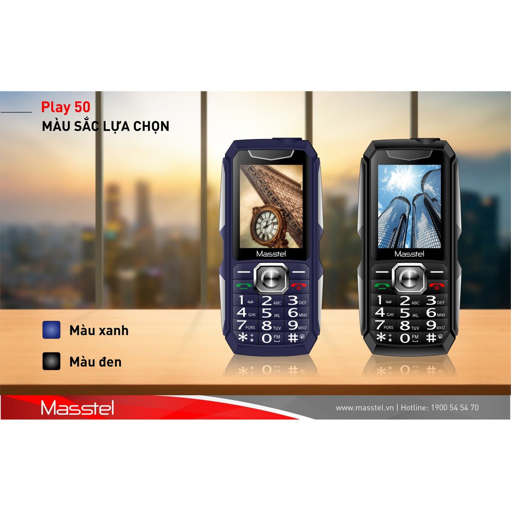 Điện Thoại Masstel Play 50 Loa khủng - Pin trâu  3000mah sản phẩm mới - Hãng Phân Phối Chính Thức. | BigBuy360 - bigbuy360.vn