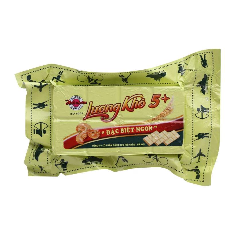 Hộp 10 gói lương khô 5 sao/ 5+ Hải Châu gói 70g