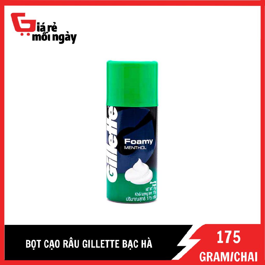 Bọt cạo râu Gillette bạc hà 175g