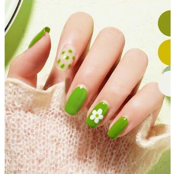 Miếng dán móng tay nail nhiều hình dễ thương AOBA-N1