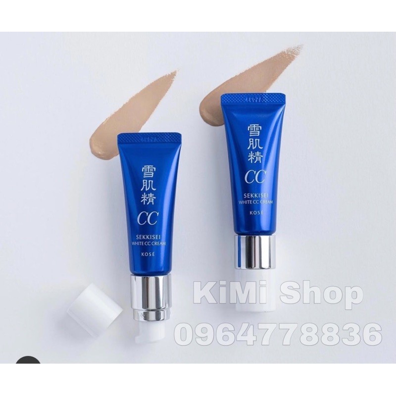 Kem trang điểm CC Kose Sekkisei White Cream SPF50+/PA++++ 30g