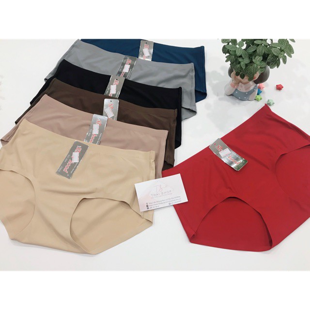 Quần lót nữ đúc su Thái Lan Sisterhood 570 size XL cạp vừa không đường may