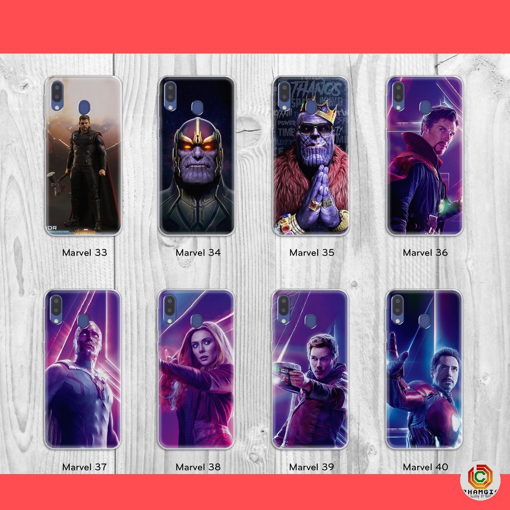 Ốp lưng in hình siêu anh hùng Marvel samsung A50 / A30 / M20 / A20 / M10 / A10