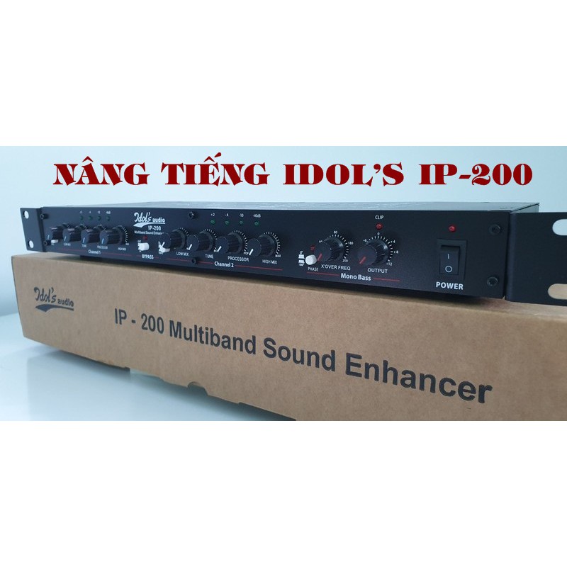 Máy nâng tiếng karaoke IDOL'S AUDIO IP-200 Hàng Chính Hãng