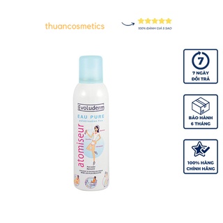 Xịt Khoáng Cấp Ẩm Evoluderm Atomiseur Eau Pure Evoluderm 150ml