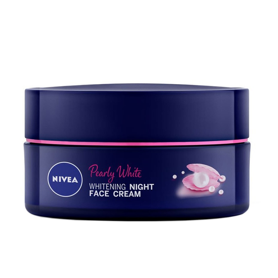 Kem dưỡng trắng da và se khít lỗ chân lông Nivea ban đêm 50ml