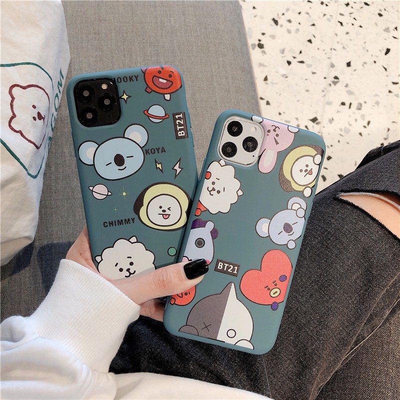 [ OPPO ] Ốp Lưng Silicon BT21 - B227