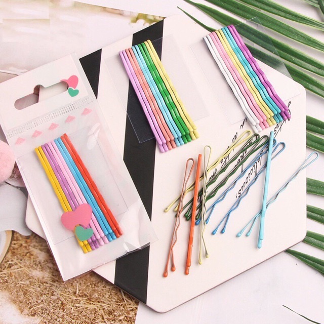 Set 2 Vỉ 20 Kẹp Tăm nhiều màu