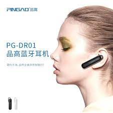 Tai nghe Bluetooth DR01 Pingao Cao cấp Hai Màu Đen - Trắng - Bảo hành 12 tháng