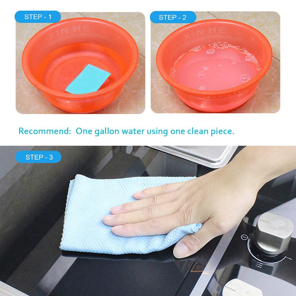 30 cái / hộp Làm sạch sàn Lát Lau hộ gia đình Tấm lau sạch ngay lập tức Loại bỏ vết bẩn Chất làm sạch Máy làm sạch giấy có thể hòa tan