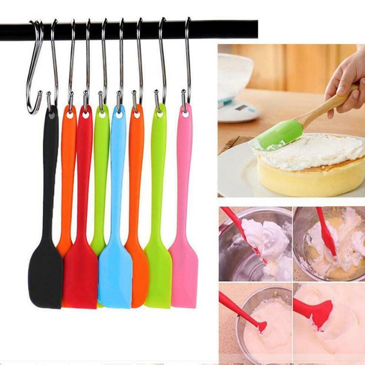 Cây vét bột dẻo - Silicone Spatula 27cm