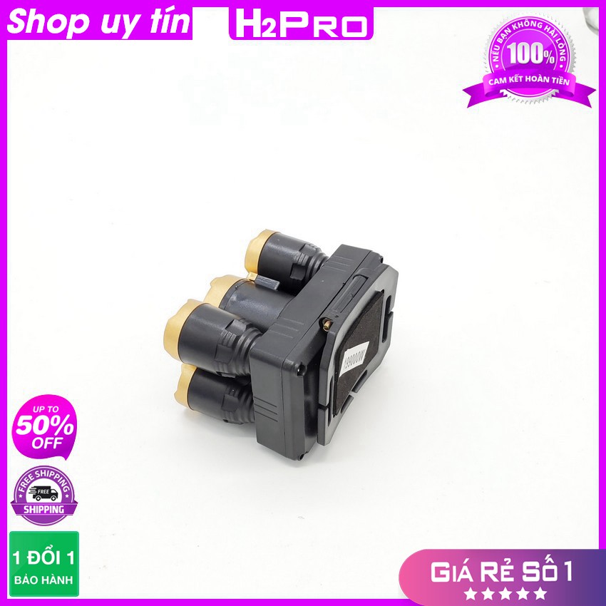 [RẺ VÔ ĐỊCH] Đèn pin đội đầu 5 bóng siêu sáng H2PRO, đèn đội đầu siêu sáng giá rẻ