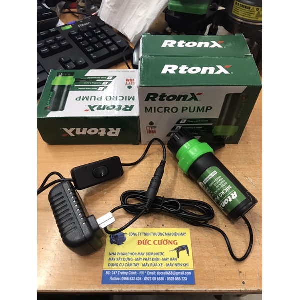 Máy bơm nước mini 12v-