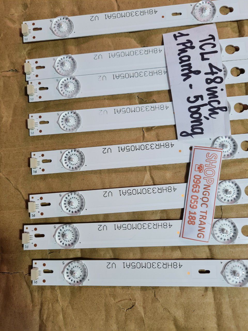 Thanh Led Tivi TCL 48 inch - Giá 1 Thanh 5 Bóng | BigBuy360 - bigbuy360.vn